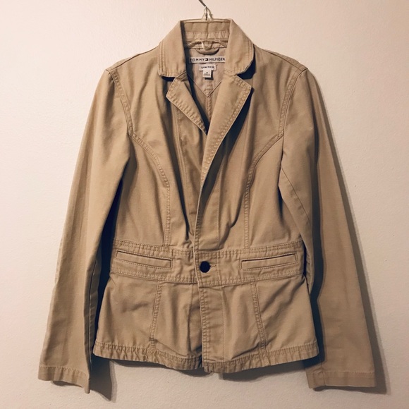 Tommy Hilfiger Beige Blazer - Picture 1 of 3